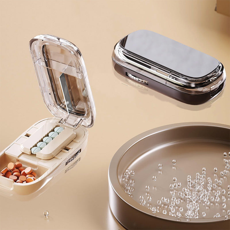 Tagliapillole Intelligente con Spazio di Archiviazione – Preciso e Pratico per Uso Quotidiano