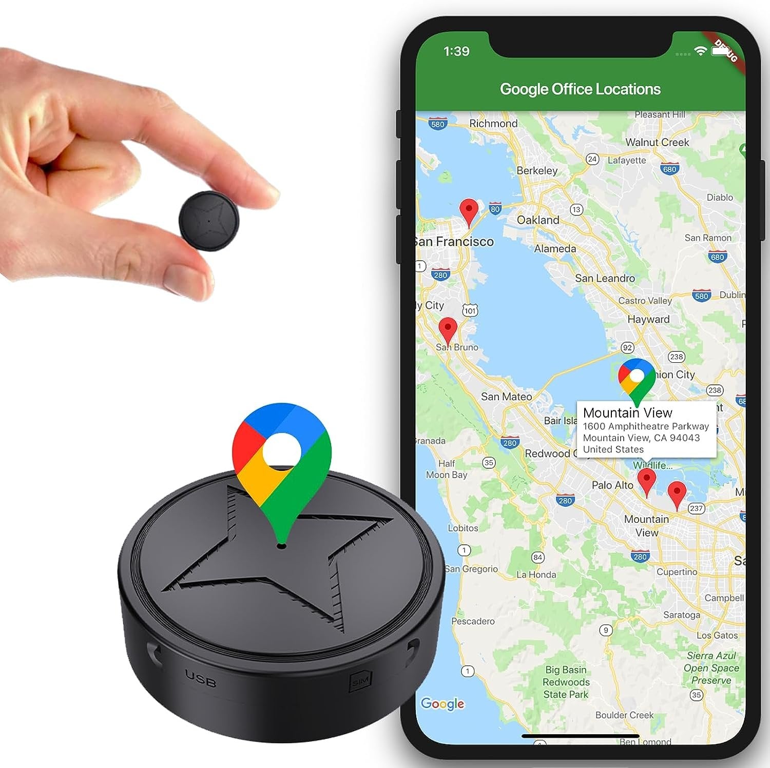 Tracker GPS Magnetico Ultracompatto - Sicurezza per Te e i Tuoi Beni