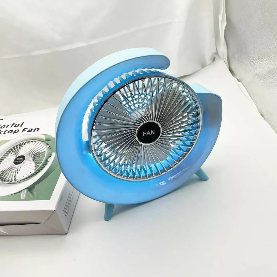 Ventilatore LED Design per Interni ed Esterni – Fresco e Stile