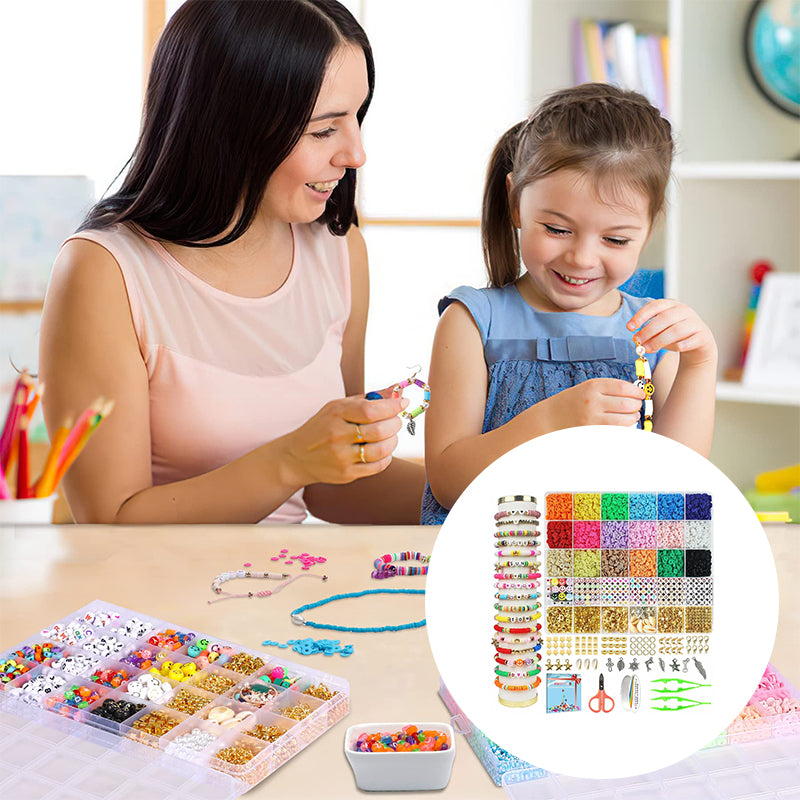 BeadJoy - Kit di Creazione di Braccialetti di Perline