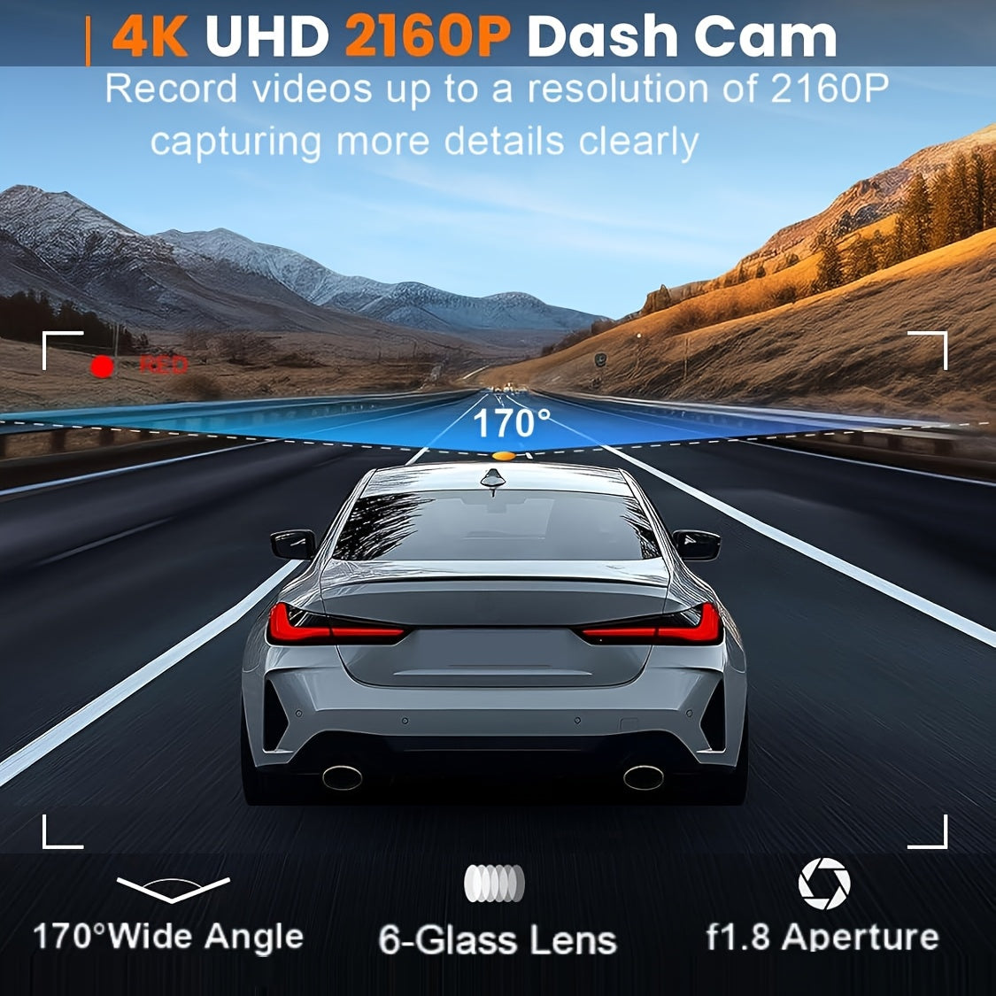 Dashcam 4K Ultra – Sicurezza Intelligente e Immagini Nitide in Ogni Viaggio
