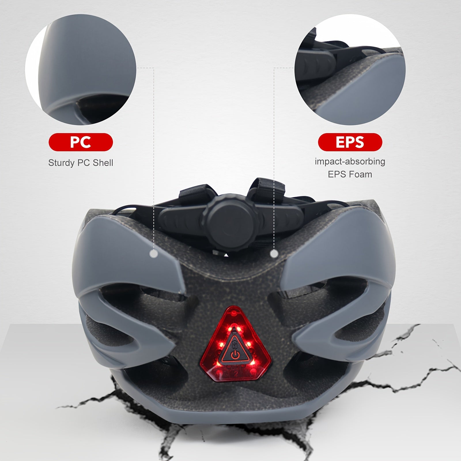 Casco Bici Leggero per Adulti – Regolabile e Traspirante