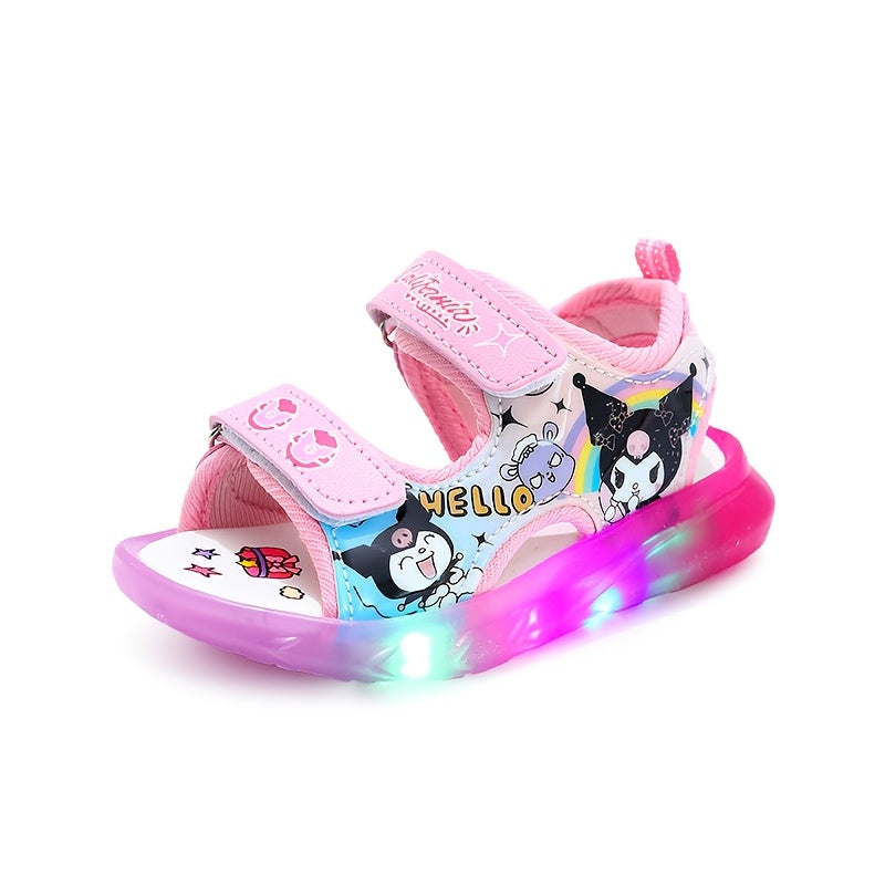 Sandali per Ragazze Sanrio con Illuminazione – Sandali Kawaii con Cartoni Animati per l'Estate
