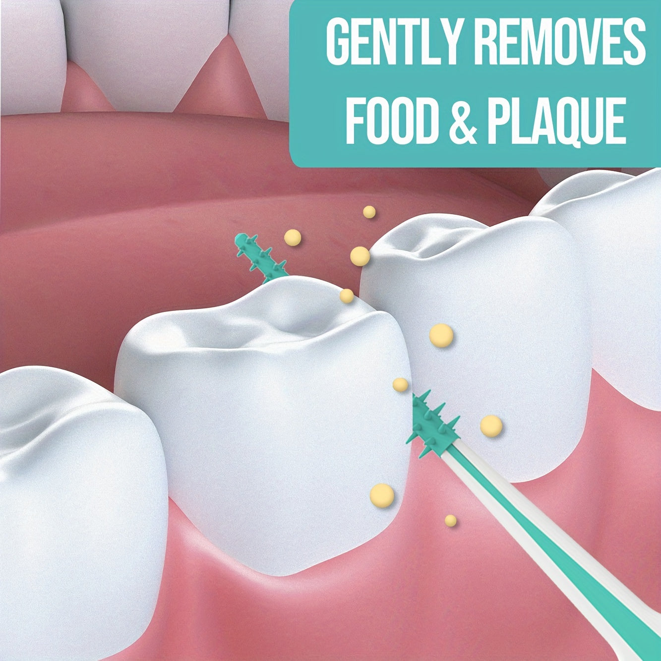 Stuzzicadenti Interdentali Morbidi – Fresco alla Menta e Progettato Ergonomicamente