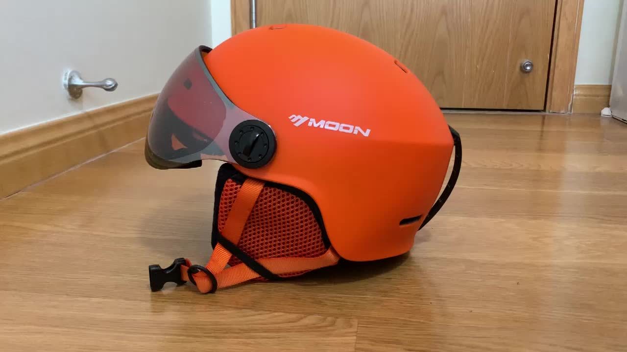 Casco da Sci di Alta Qualità con Parti Rimovibili – Sicuro e Confortevole per Attività all'Aperto
