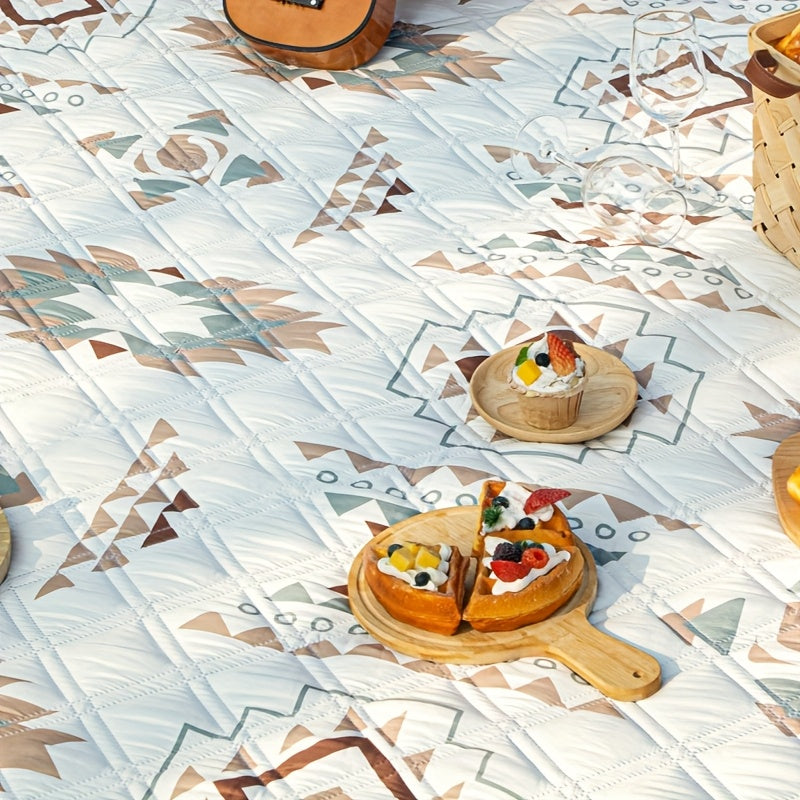 Coperta da Picnic Confortevole – Pieghevole e Impermeabile per Divertimento all'Aperto