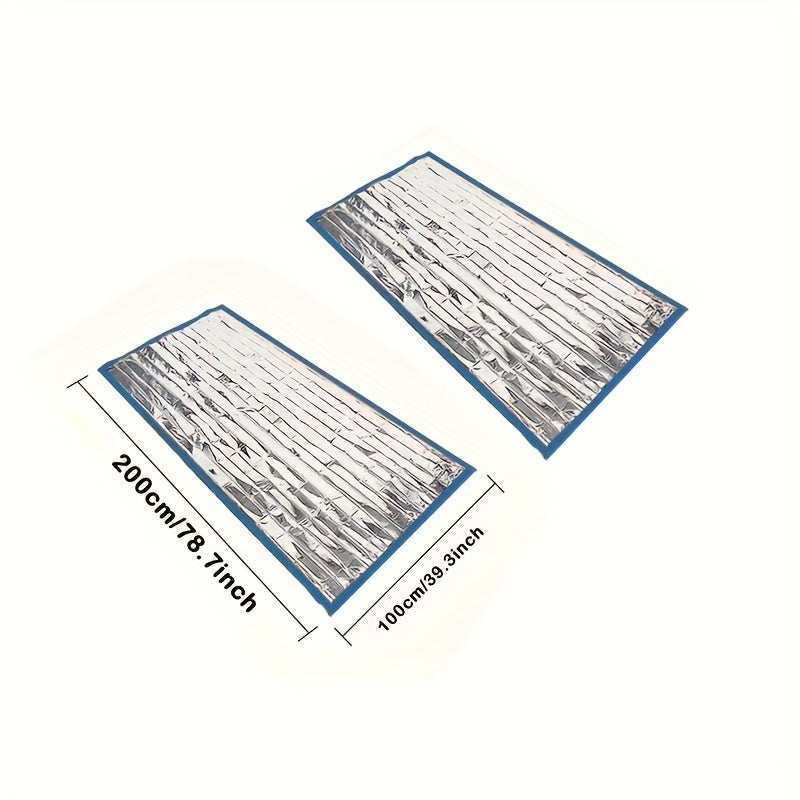 SurviveMate Sacchi a Pelo di Emergenza - Isolamento Impermeabile per Campeggio