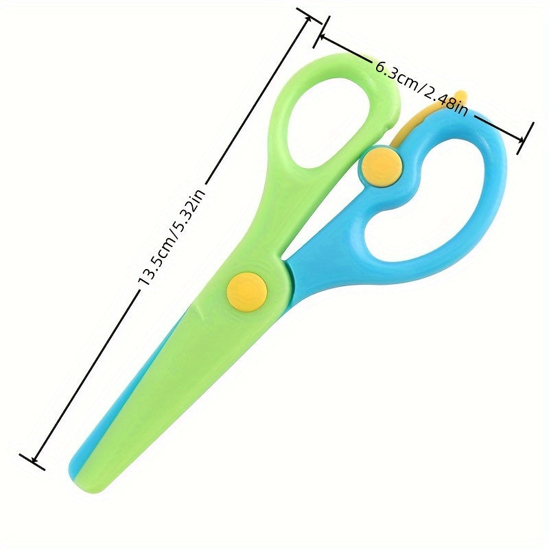 Set di Forbici per Bambini – Sicuro e Pratico per Progetti Creativi