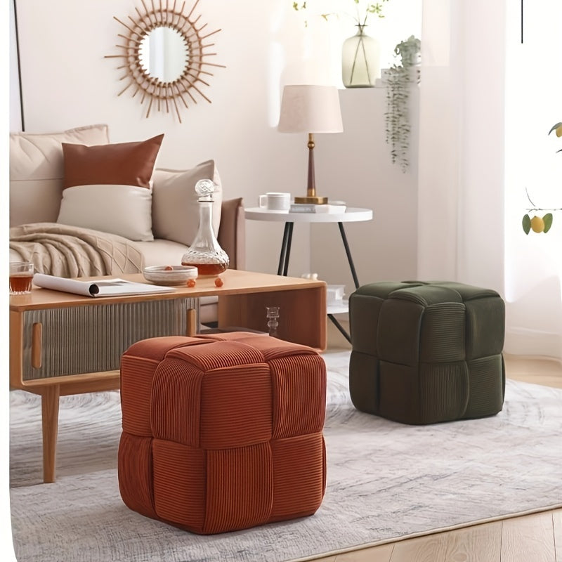 CordyCube Ottoman – Design Chic e Comfort in Uno