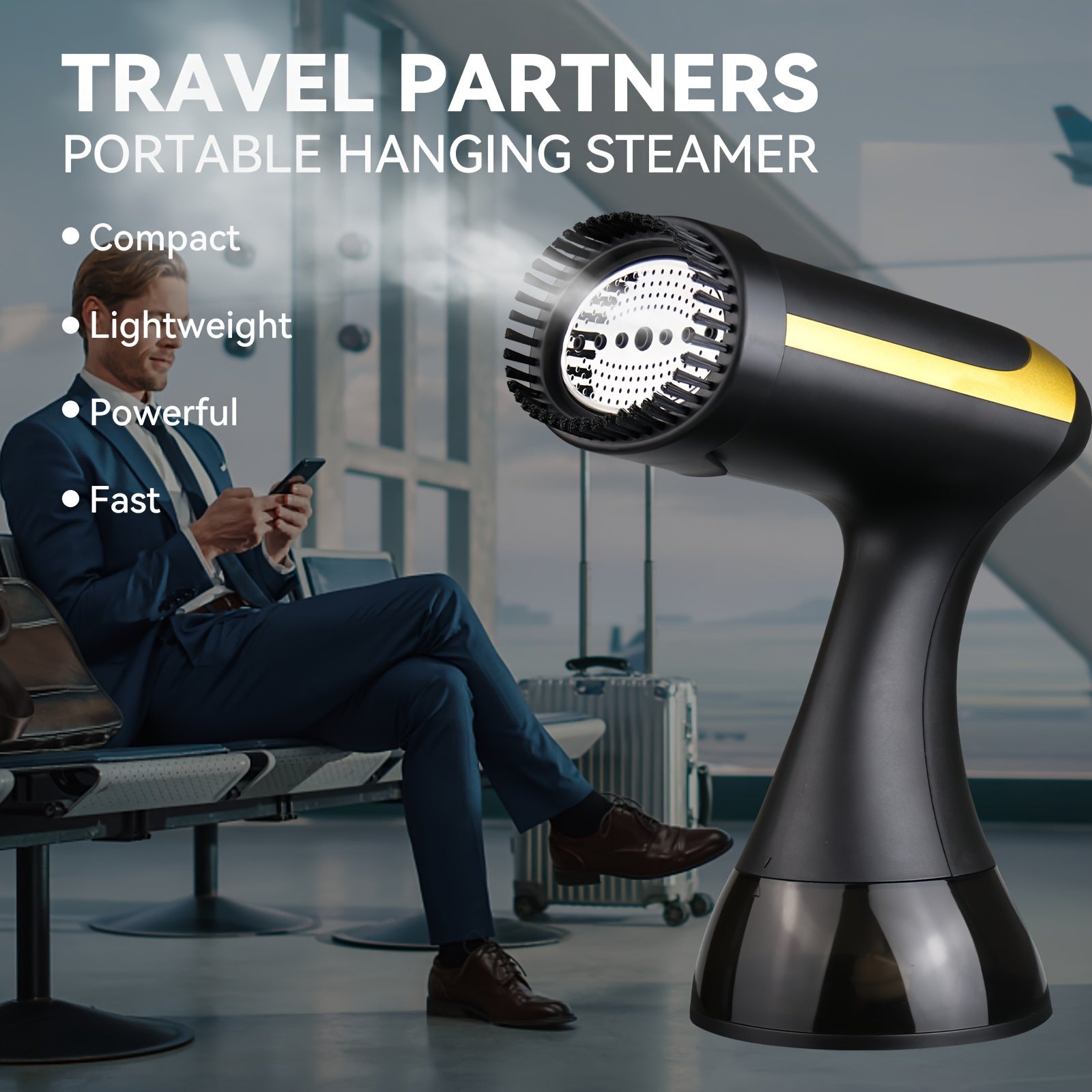 Ferro da Stiro a Vapore Portatile – Efficiente e Facile da Usare per Casa e Viaggi