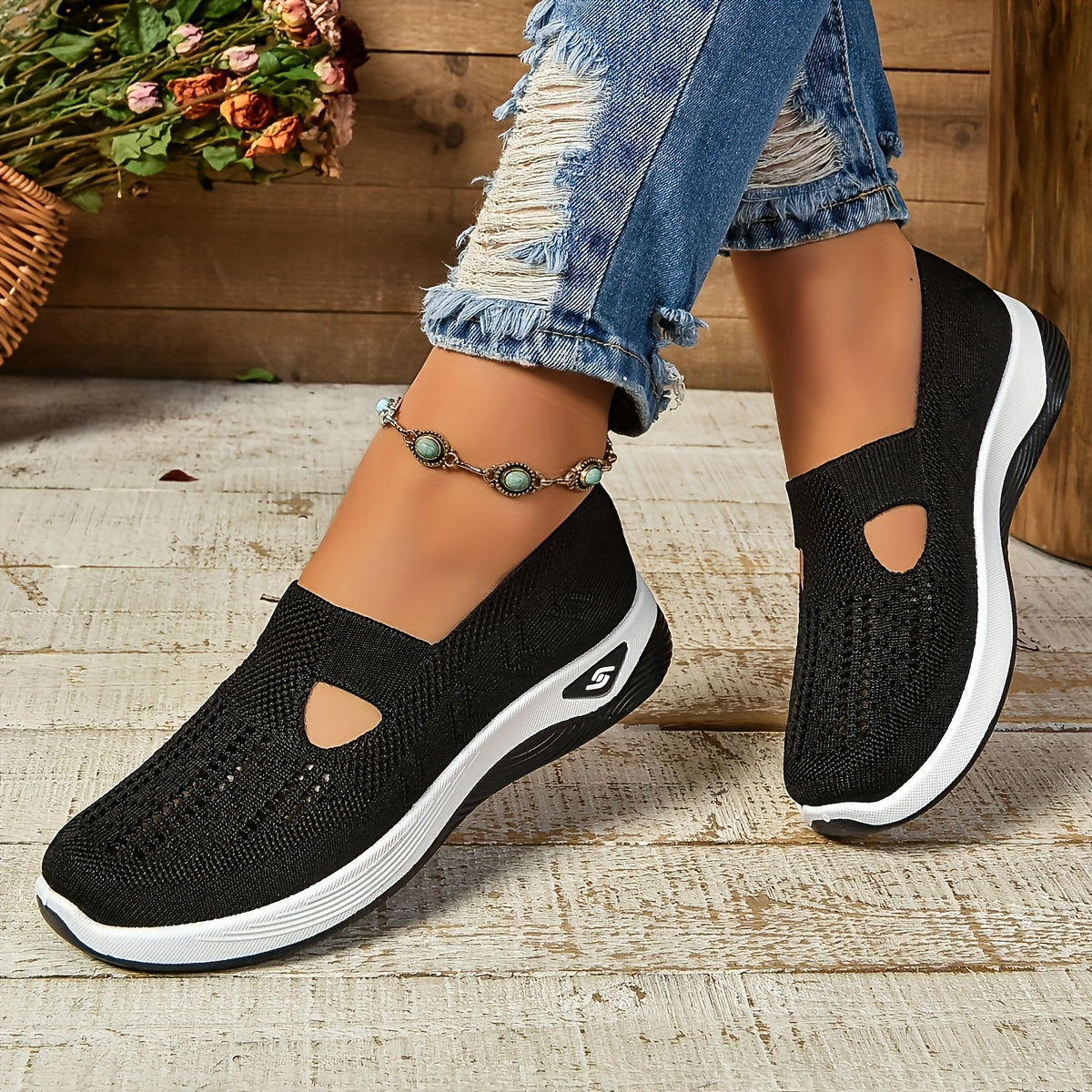Sense - Sneakers Slip-on Casual Traspiranti