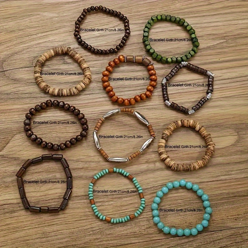 Set di bracciali naturali – Per un aspetto elegante