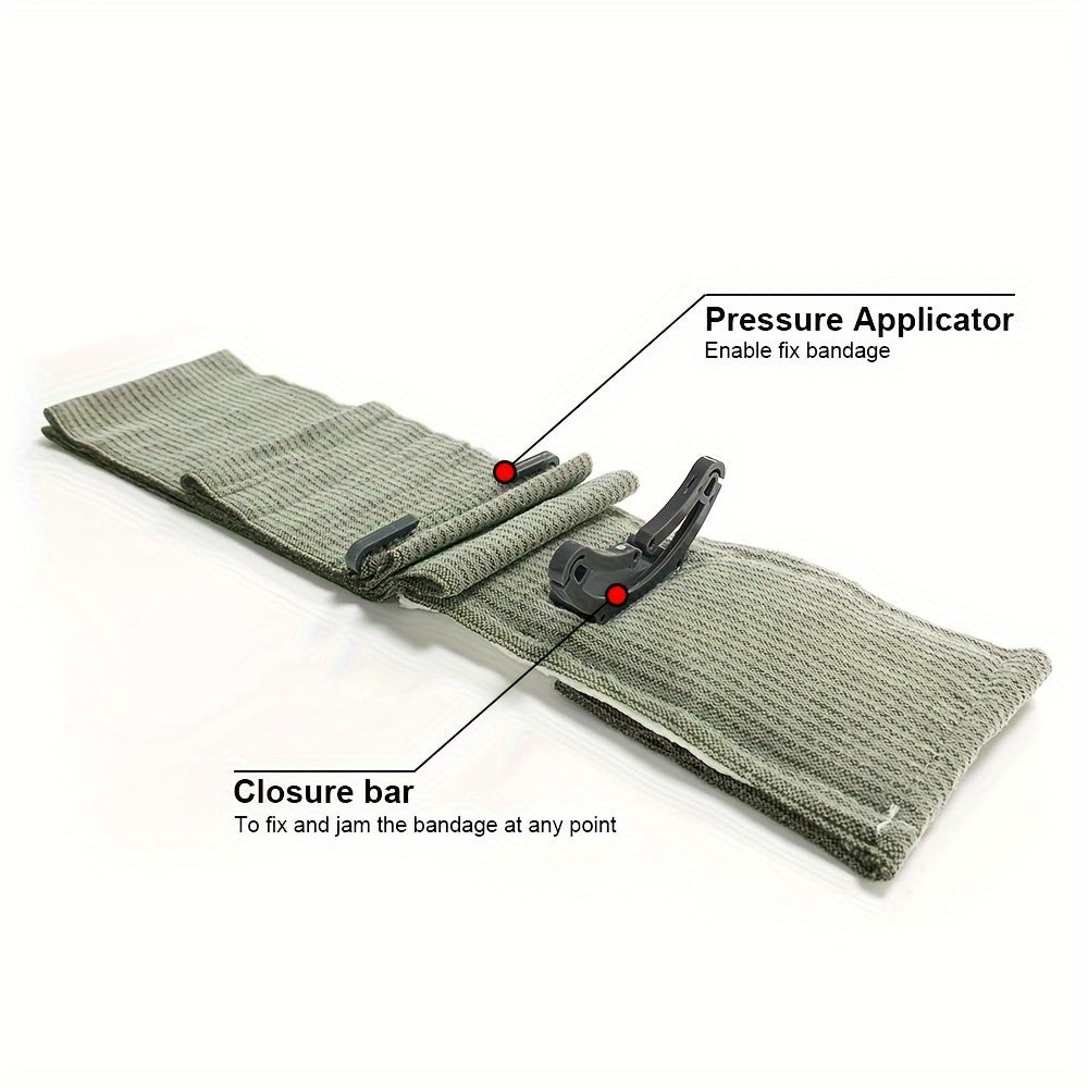 Benda Elastica per Pronto Soccorso con Pad Sterile per Ferite – Universale Adatta per Uso all'Aperto e Domestico