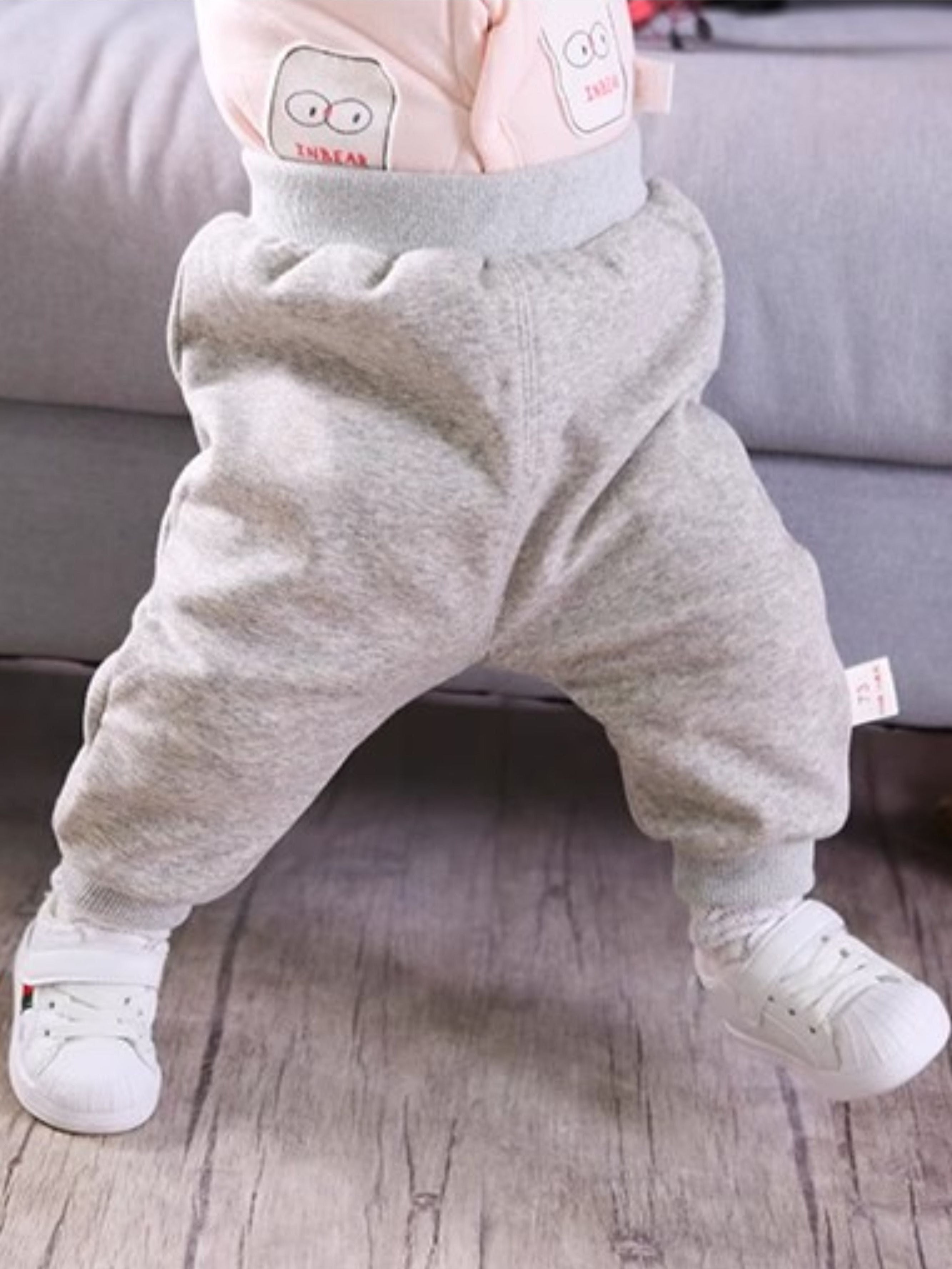 Pantaloni Jogging con Orsetti per Bambini – Ideali per Avventure all'Aria Aperta in Primavera e Autunno