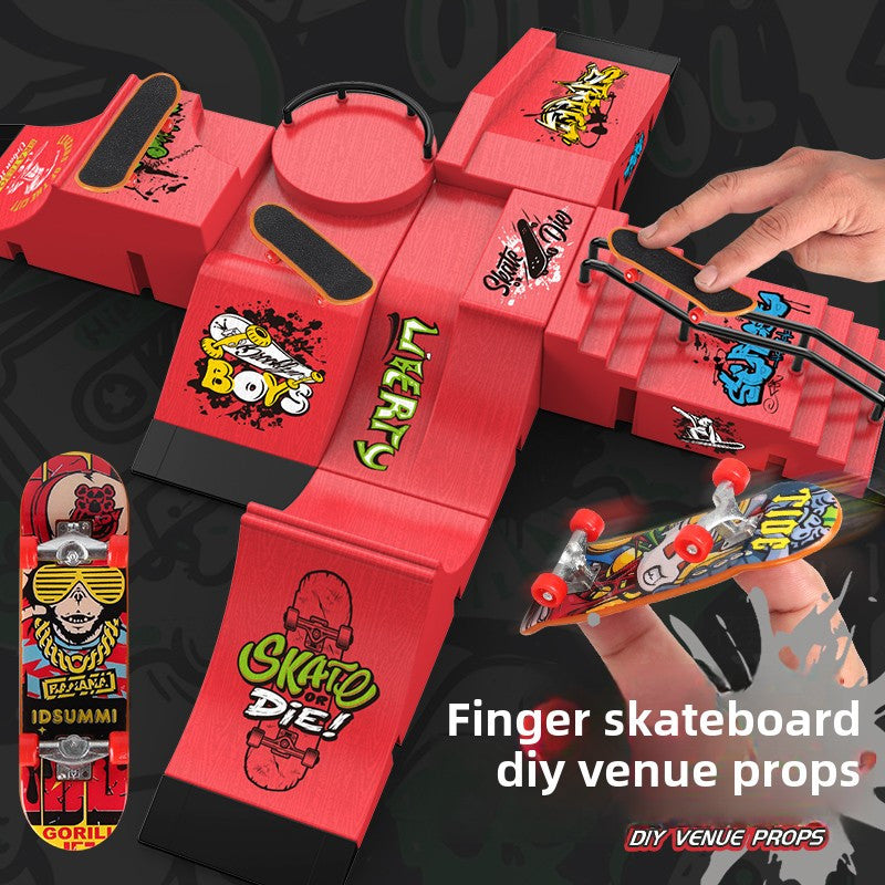 MiniRamp Finger Skatepark – Divertimento Creativo e Allenamento di Abilità