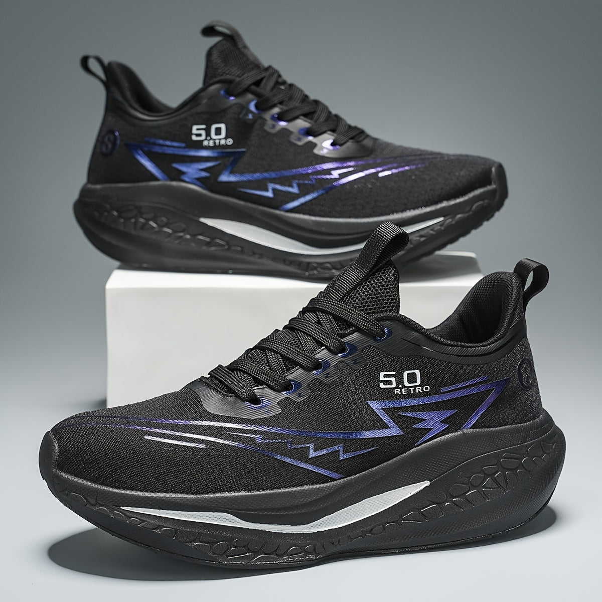 Scarpe da Corsa Leggere e Traspiranti per Uomini – Allenatori Eleganti per Esterni