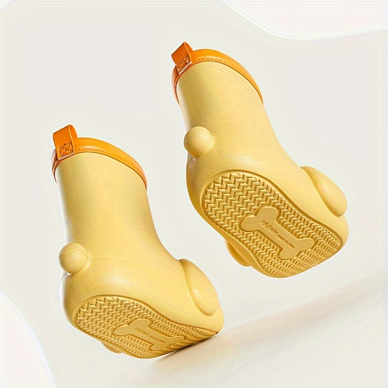 Stivali da Pioggia Peluche per Bambini - Caldi e Giocosi per Giornate Piovose