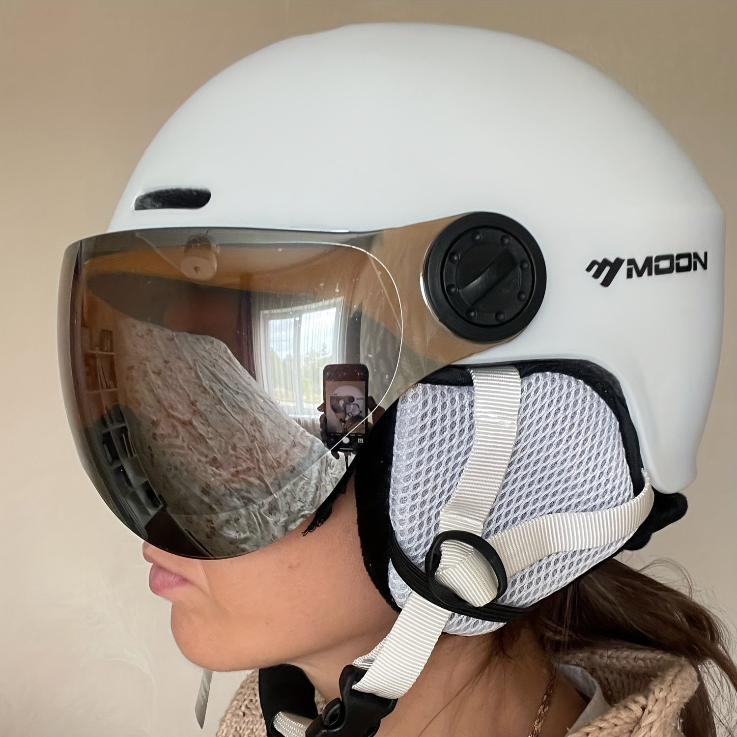 Casco da Sci di Alta Qualità con Parti Rimovibili – Sicuro e Confortevole per Attività all'Aperto