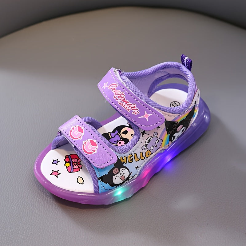 Sandali per Ragazze Sanrio con Illuminazione – Sandali Kawaii con Cartoni Animati per l'Estate