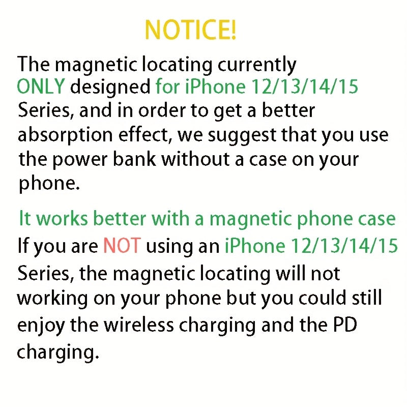 Powerbank Magnetica 10000mAh – Veloce e Affidabile