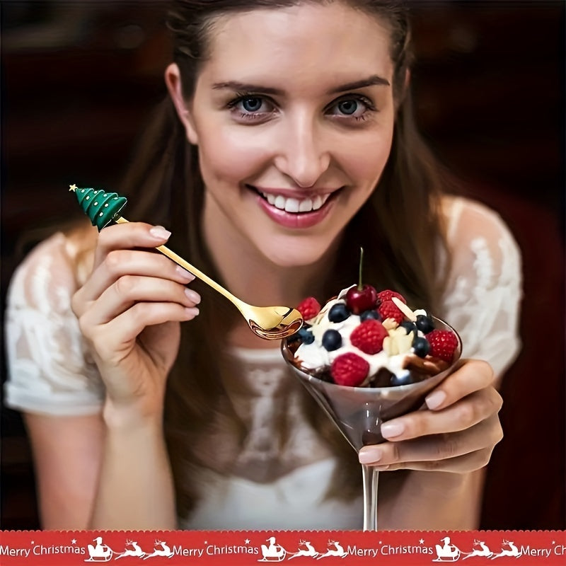 Set di Cucchiai di Natale - Per Momenti Festivi a Tavola