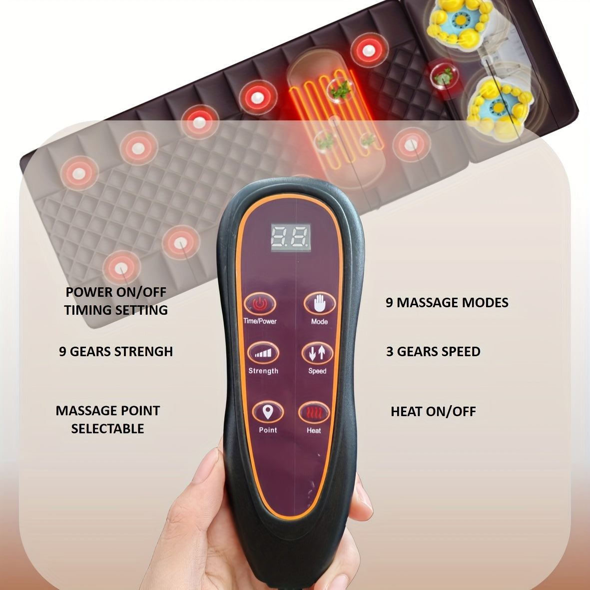 Materasso Massaggiante con Massaggio Totale del Corpo – Comfort e Relax in Uno