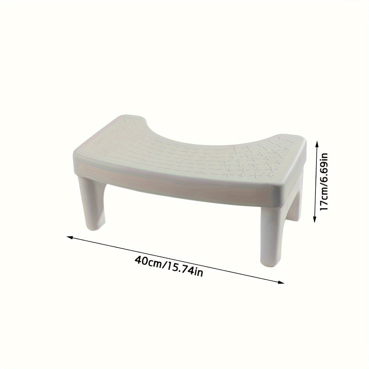 Sedia impilabile per toilette pratica - Per una postura migliore