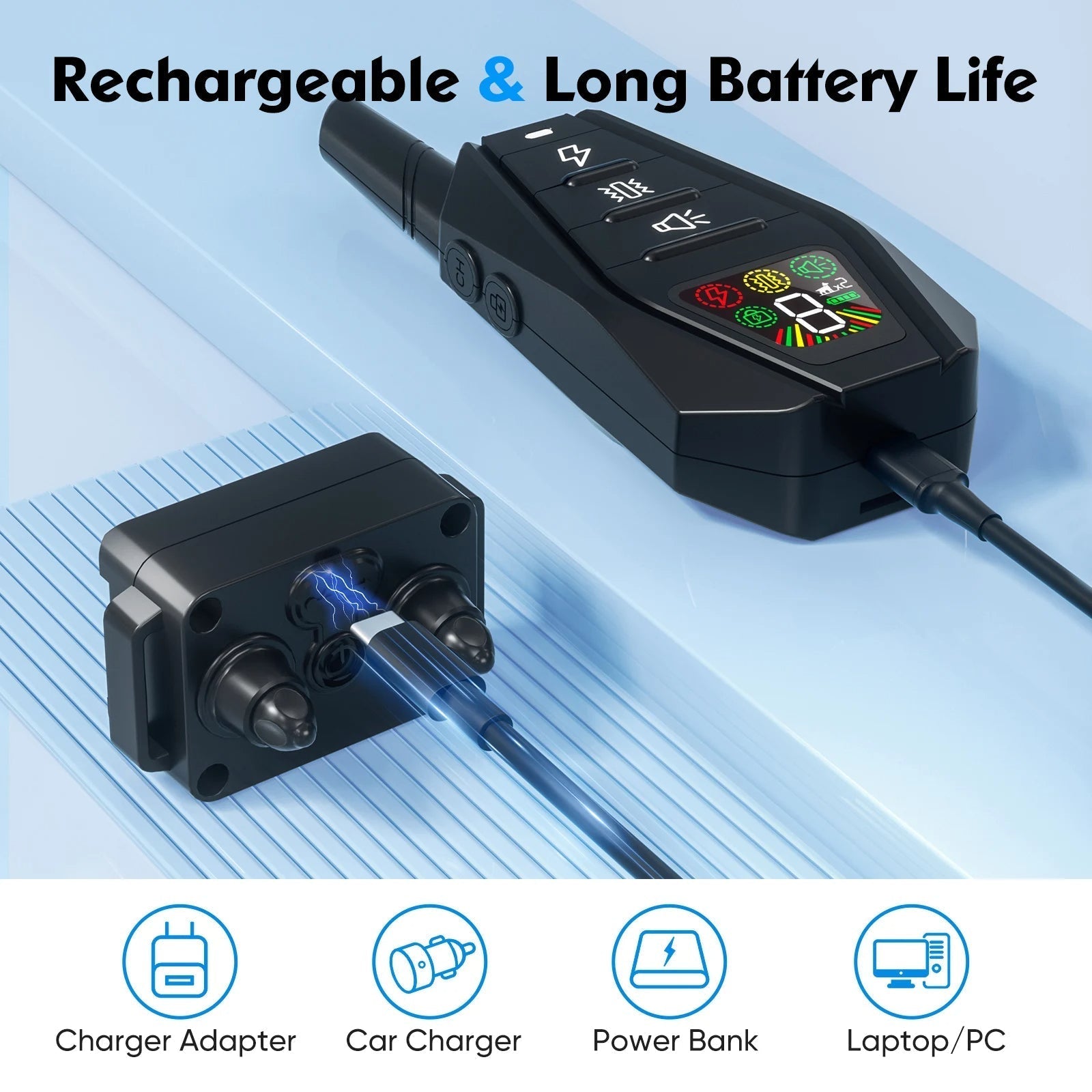 Collare Elettronico per Addestramento Cani – Antibark e Lunga Portata