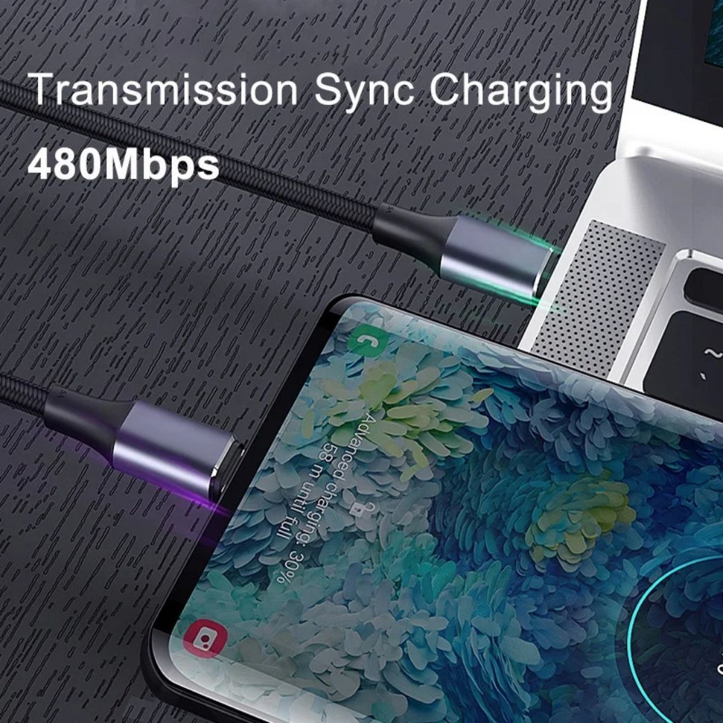 Cavo di Ricarica Rapida USB-C a USB-C – 100W Potente e Durevole