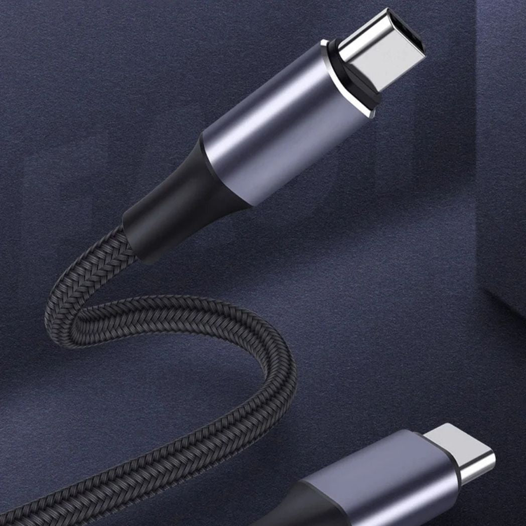 Cavo di Ricarica Rapida USB-C a USB-C – 100W Potente e Durevole