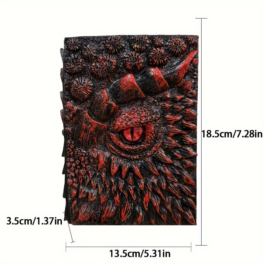 Quaderno Fantasy con Occhio di Drago – Robusto e Artistico