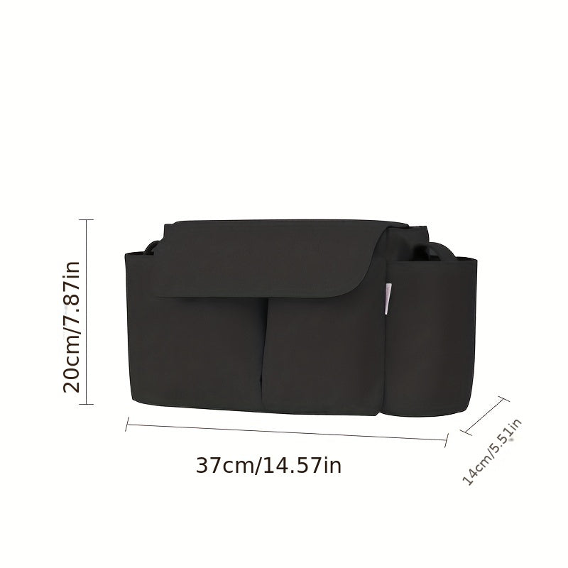 Borsa Multifunzionale per Passeggino – Grande Capacità, Borsa Impermeabile con Tasche per Essenziali per Bambini