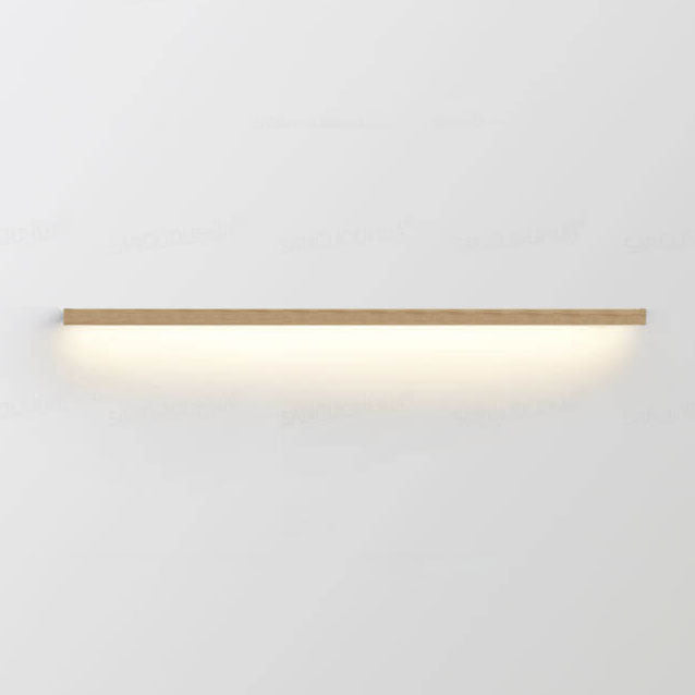 Lampada da Parete in Legno Minimalista – Illuminazione Atmosferica per Ogni Ambiente