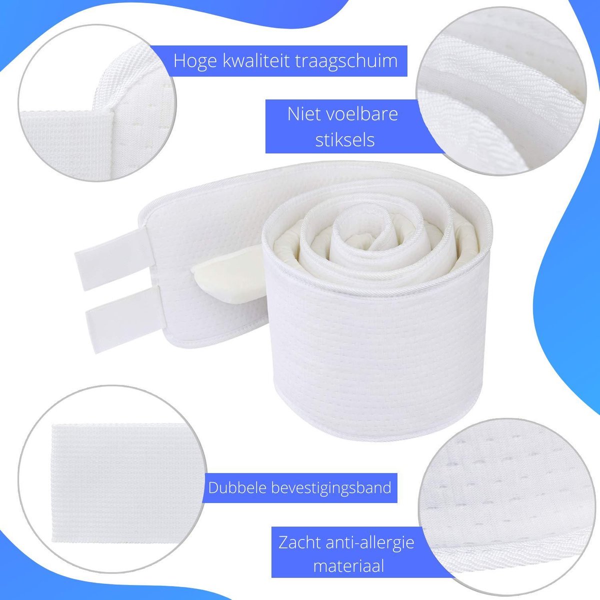 StaySecure Cuneo per Materasso – Mantieni il Tuo Materasso in Posizione Senza Scivolare