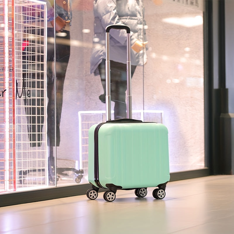 Valigia elegante da 18 pollici – Valigia da cabina per aviazione con ruote girevoli silenziose e costruzione robusta