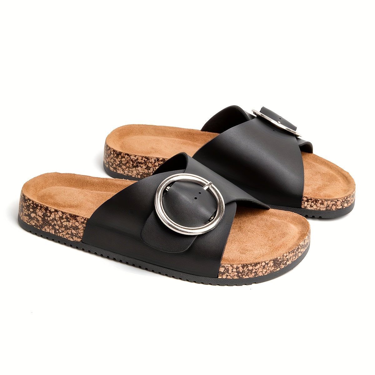 Sandali da Donna Moderni con Fibbia Metallica – Confortevoli e Stilosissimi per Ogni Stagione