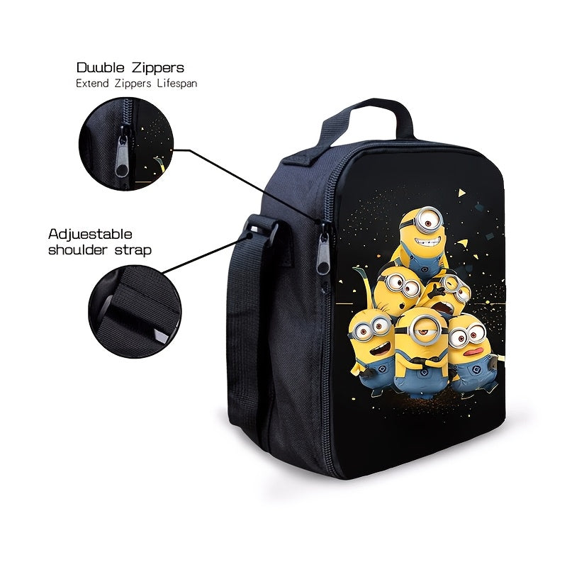 Set Scuola Minions - Zaino, Borsa Pranzo & Astuccio per Bambini