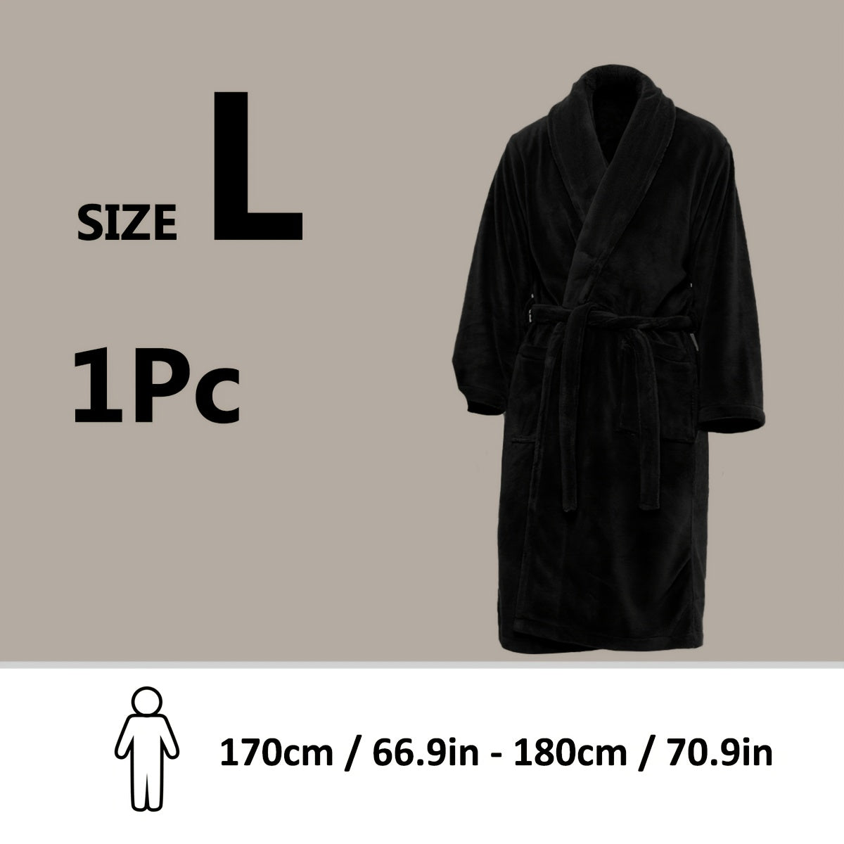 Accappatoio Unisex in Fleece Corallo – Ultra Morbido e Caldo per il Tuo Comfort