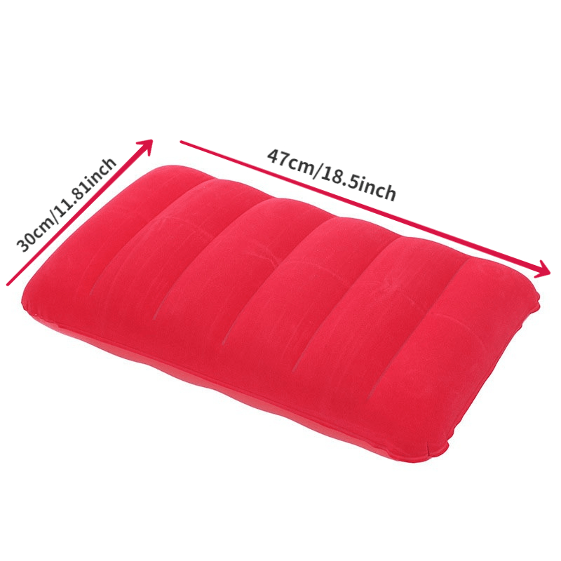 Cuscino da Viaggio Gonfiabile – Comodo e Compatto per Campeggio e Avventure