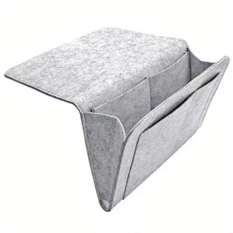 Borsa da Appoggio in Feltro – Ordinata e Accessibile Accanto al Letto o al Divano