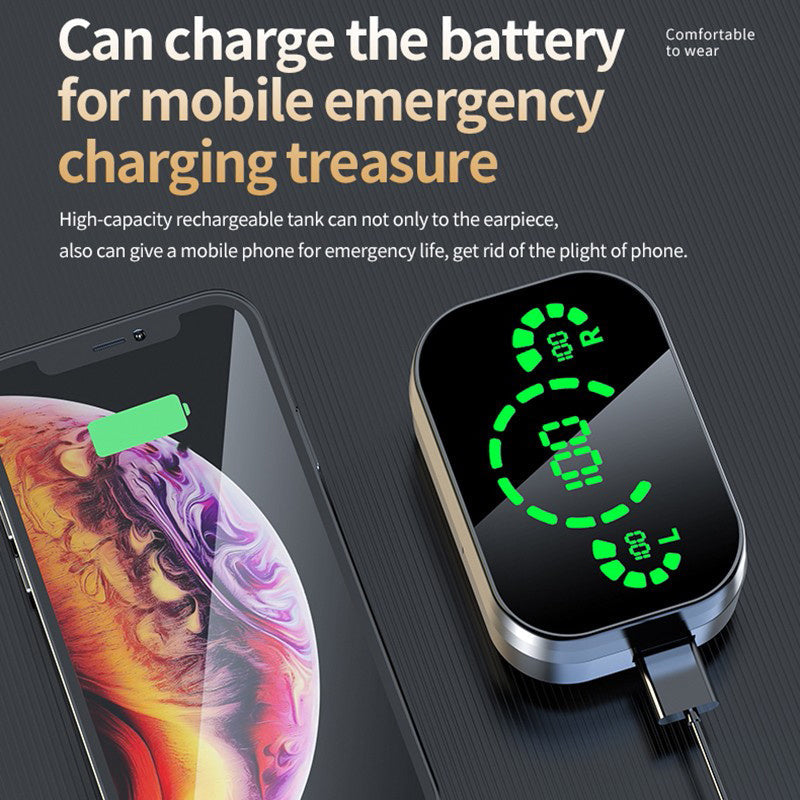 Cuffie Stereo Wireless con Custodia di Ricarica – Sportive, Confortevoli e Suono Hi-Fidelity