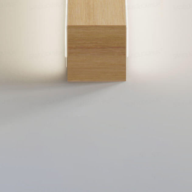 Lampada da Parete in Legno Minimalista – Illuminazione Atmosferica per Ogni Ambiente