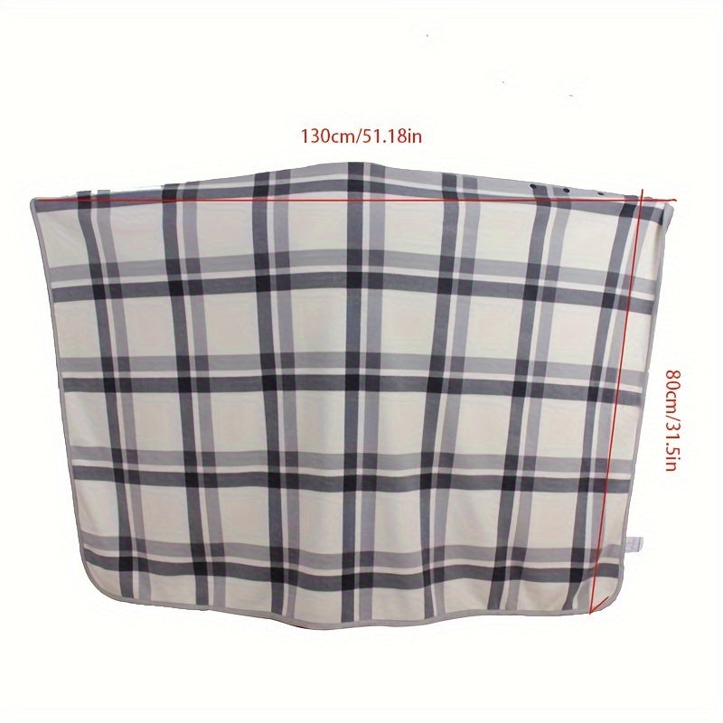 Coperta Fleece Portatile – Calda e Confortevole per Casa, Lavoro e Attività all'Aperto