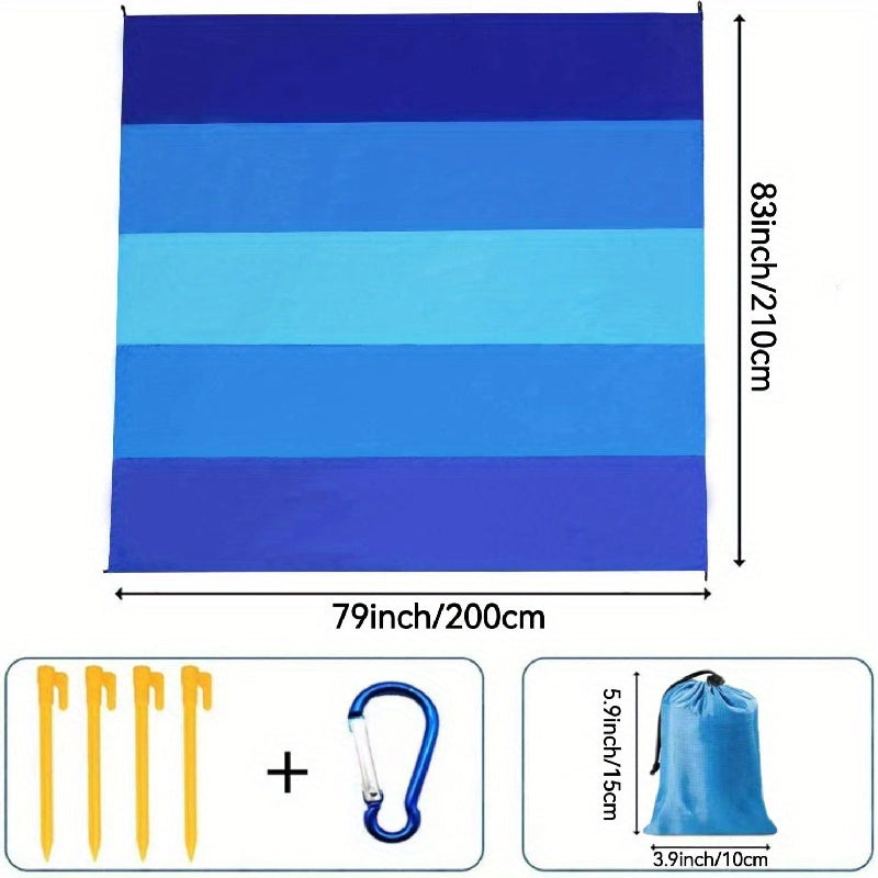 Extra Grande Coperta da Spiaggia Impermeabile - Leggera e Ideale per Uso All'Aperto