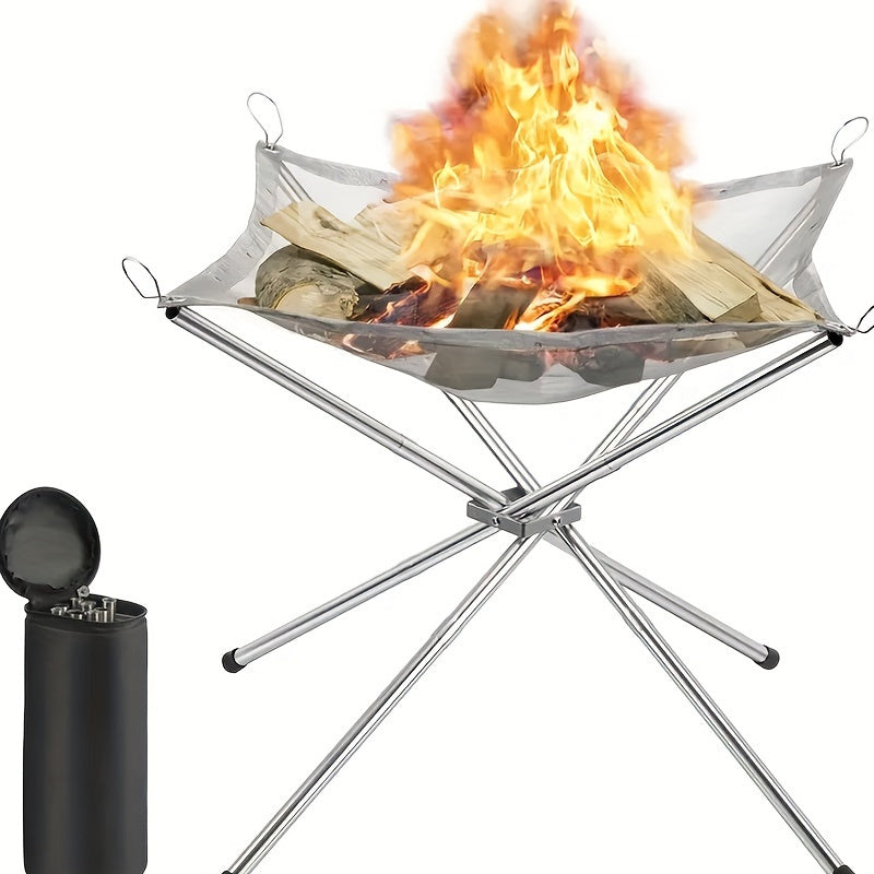 CampFire Compact Focolare – Portatile, Robusto e Pratico per Uso Esterno