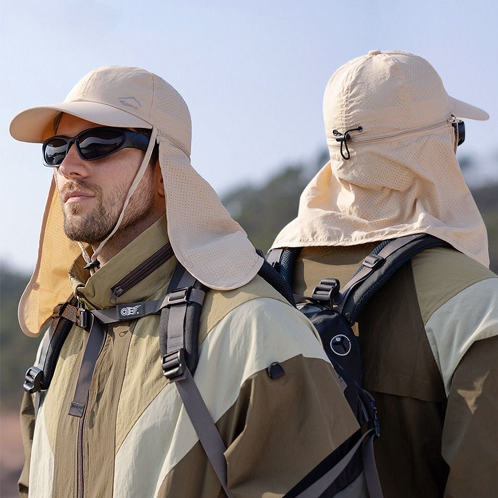 Cappello Trucker Protettivo UV con Protezione per il Collo - Traspirante e Confortevole per Attività Estive