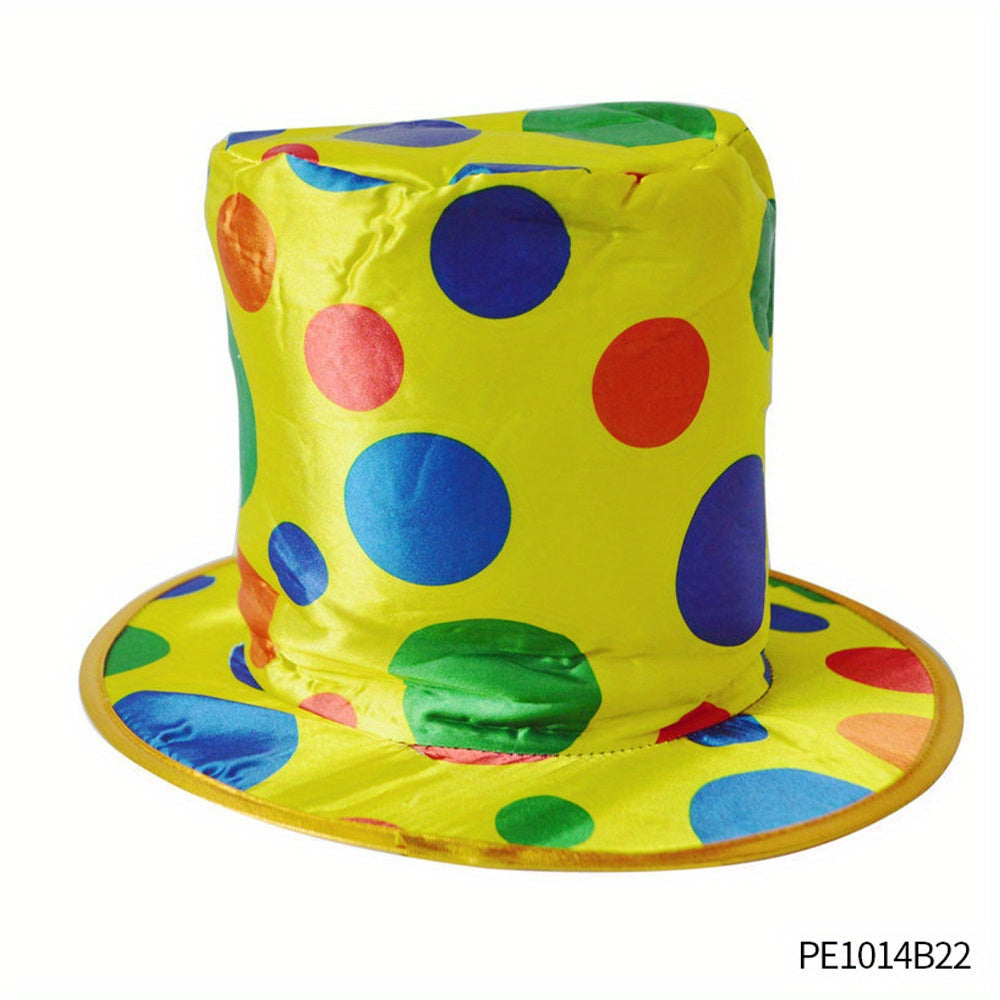 Set Costume da Clown per Bambini – Completo di Cappello, Parrucca, Naso, Cravatta e Altro
