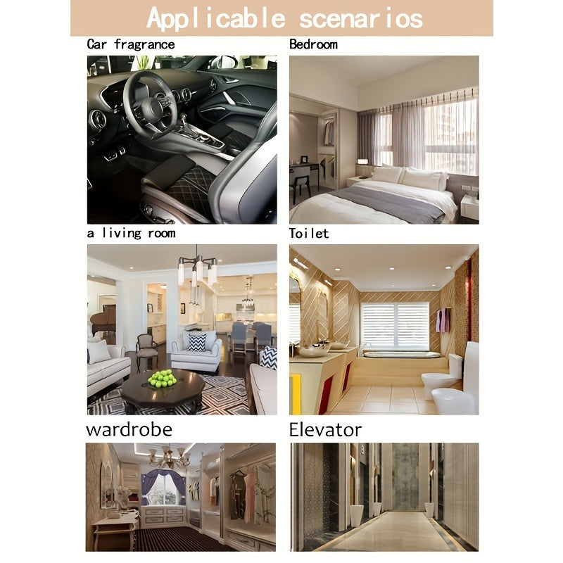 Profumatore d'aria Perry - Gancio per auto dal profumo duraturo