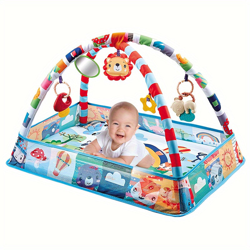 Happy Play Gym - Tenda da Gioco Colorata con Accessori per Neonati
