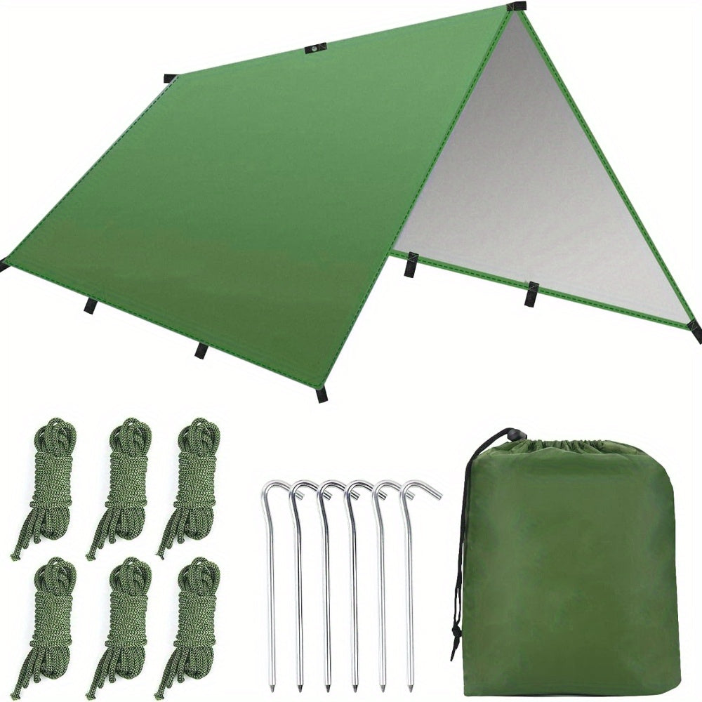 Tenda da Campeggio 3x3 Metri - Impermeabile e Resistente al Vento